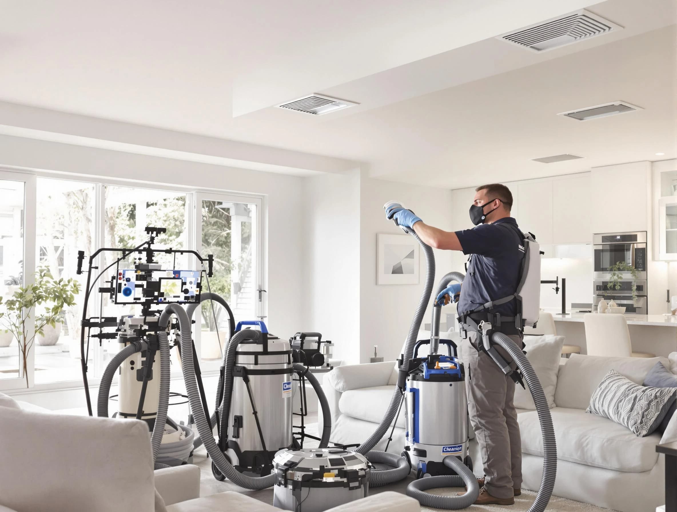 Professional AC duct cleaning by Kingfisher Air Duct Cleaning in Kingfisher